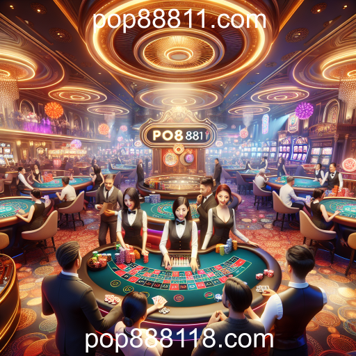 Descubra a Emoção do Cassino Ao Vivo no Pop88811.com